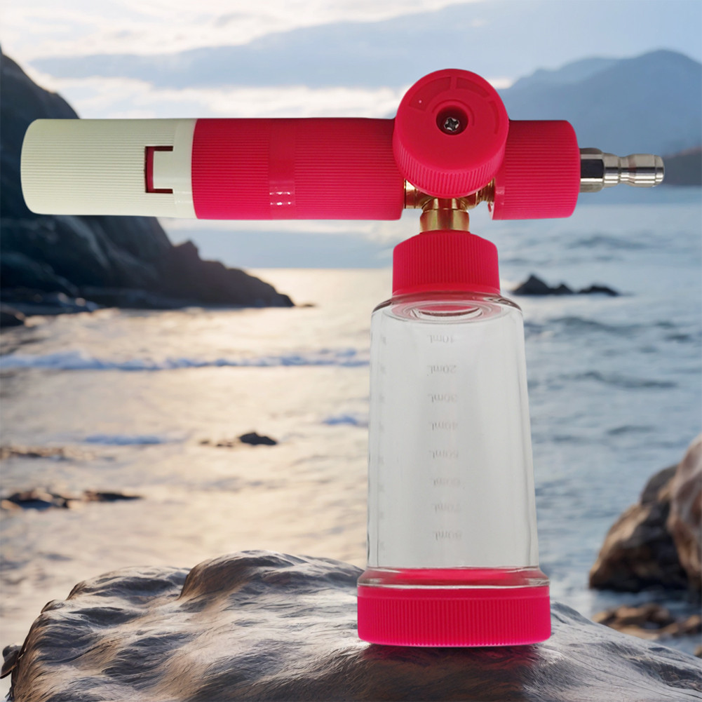 100มิลลิลิตรน้ําโฟมหม้อปรับสบู่โฟมสเปรย์ขวดล้างรถโฟมพ่น - รูปที่ 2