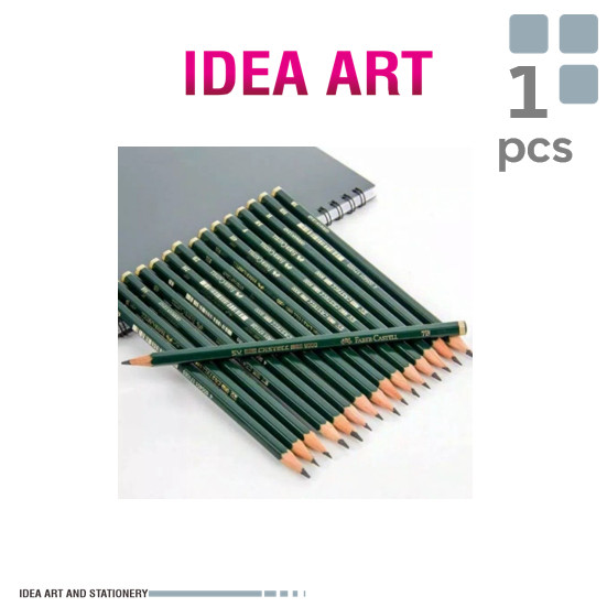 Faber Castell B 2B 3B 4B 5B 6B 7B 8B H HB 2H 3H 4H 5H 6H HB F ดินสอ