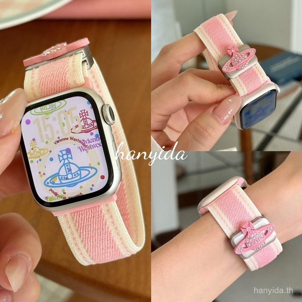 แฟชั่น west queen สานถักปุ่มแม่เหล็กสายไนลอนสําหรับ Xiaomi Redmi นาฬิกา 3 5 Active สมาร์ทวอท์ช Redmi นาฬิกา 5 Lite สาย 22 มม.