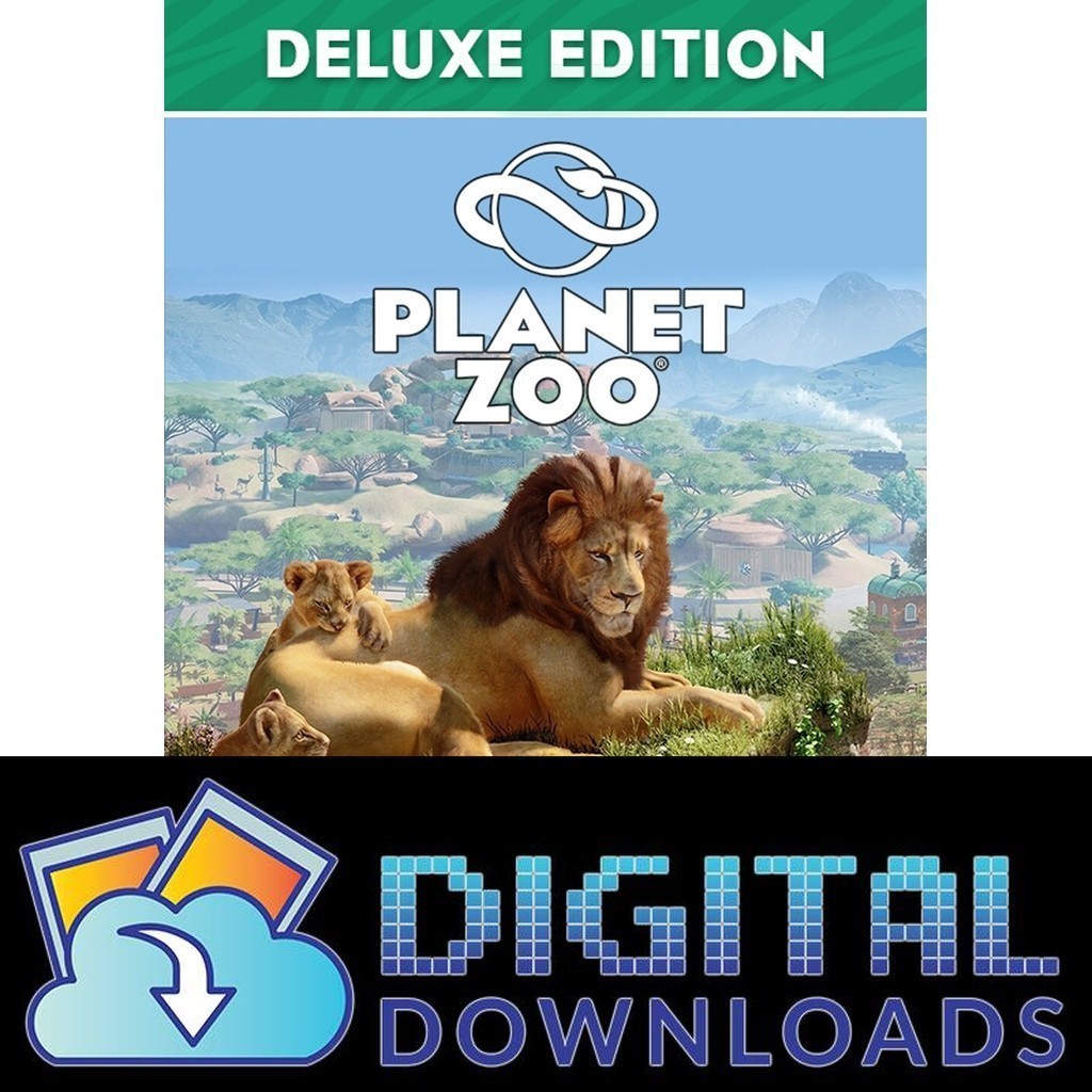 🎮 [เกม PC] [เกม คอม] [USB]  เกม  Planet Zoo Deluxe Edition