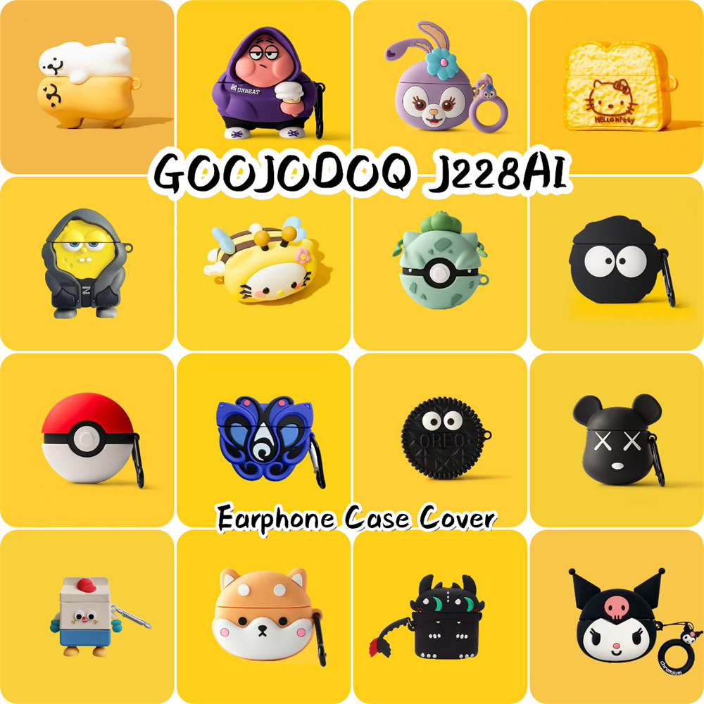 สําหรับ GOOJODOQ J228AI กรณีน่ารักการ์ตูนซิลิโคนอ่อนนุ่มหูฟังกรณีปลอก NO.1