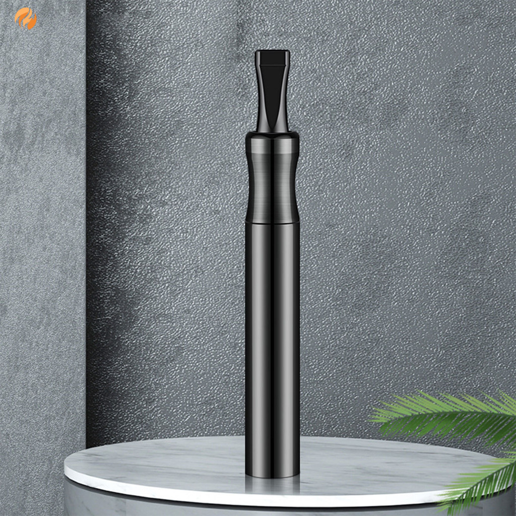 Nlngsnn Improokneck neck combed neather ต้นฉบับทททรถ Ashtray แบบพกพาโลหะ Mini Smokeless Ash ถาด Creative Hand-Held Smell Proof Ashtray สําหรับสูบบุหรี่กลางแจ้งและในร่ม