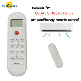 Nilank รีโมตแอร์ Candy SINGER AQUA รีโมทคอนโทรล (เครื่องปรับ…