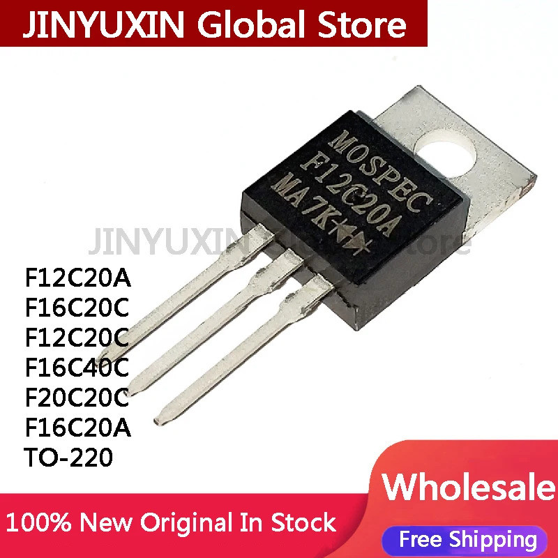 1-5PCS F12C20A F16C20C F12C20C F16C40C F20C20C F16C20A TO-220 Field-effect ทรานซิสเตอร์