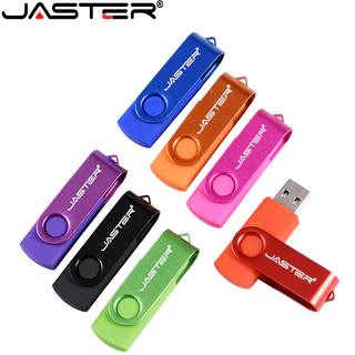JASTER Key Chain ของขวัญ USB 2.0 แฟลชไดรฟ์ฟรีโลโก้ที่กําหนดเองไดรฟ์ปากกากันน้ํา Pendrive ของขวัญสําหรับเด็ก U Disk 64GB 32GB 16GB 8GB 4GB