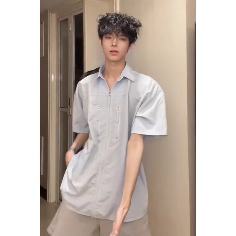 American Retro Teenager Wear Niche Design Shirt