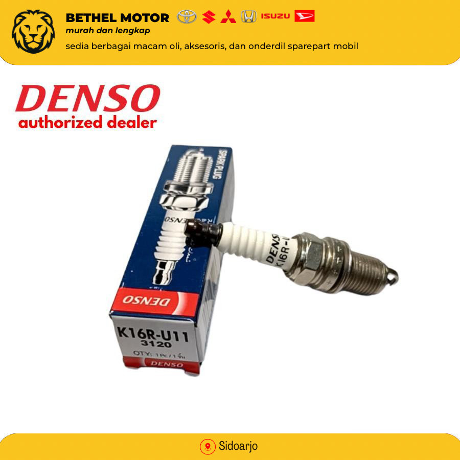 DENSO SPARK PLUG K16R U11 Toyota Soluna - Corolla Altis - Yaris K16R-U11