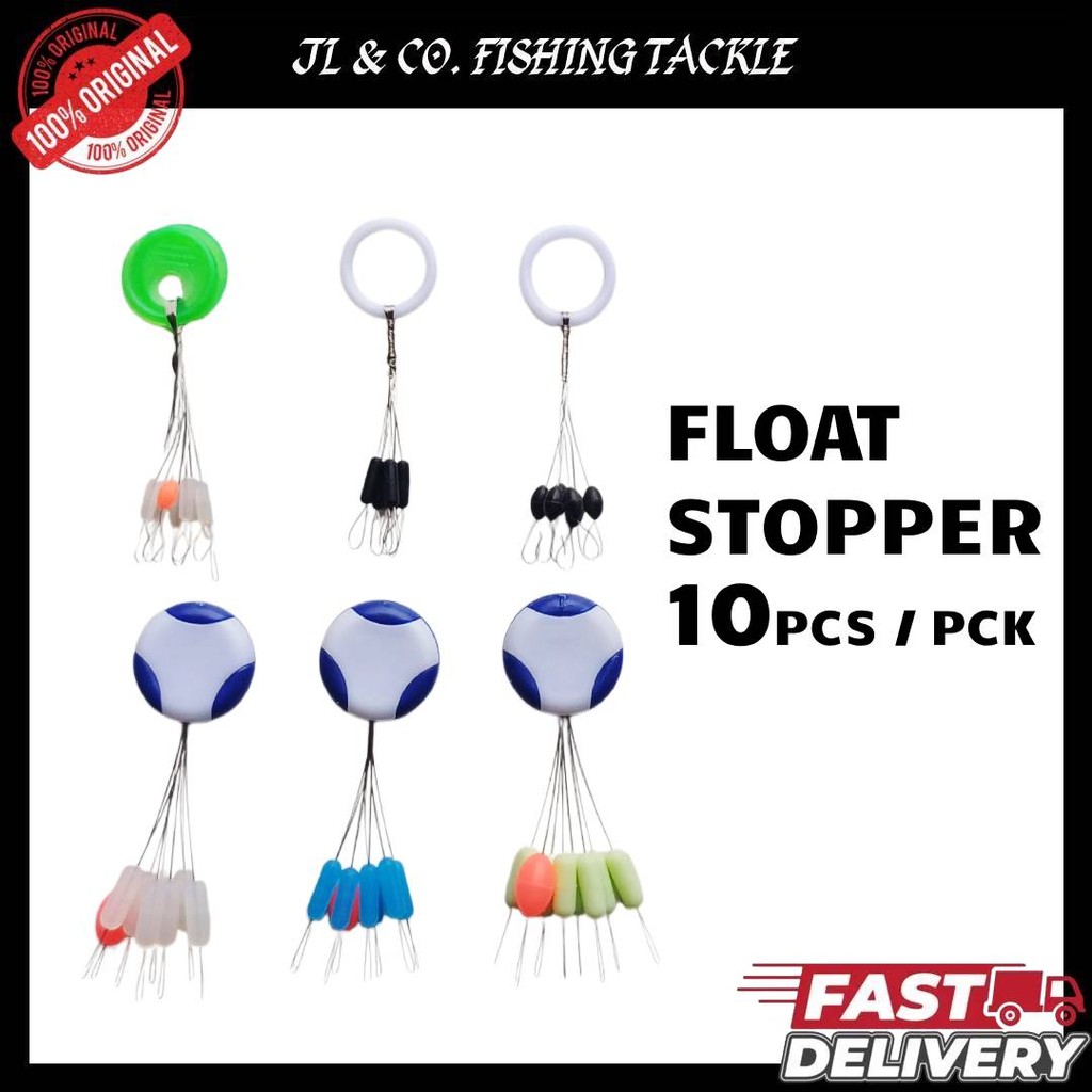 FLOAT STOPPER ตกปลา STOPPER 10 ชิ้น / PCK