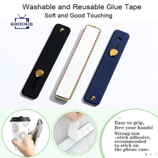 ขาตั้งโทรศัพท์มือถือ Phone Grip แหวนโทรศัพท์ซิลิโคนแบบกดและดึงสำหรับถ่ายทอดสดแบบติดด้านหลัง