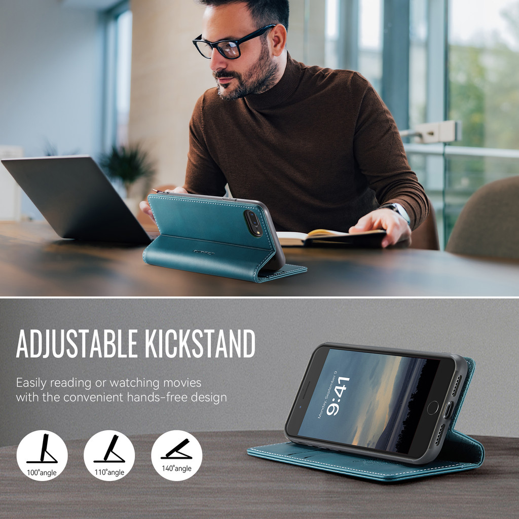 เคสโทรศัพท์สําหรับIphone 6 6s 7 8 Plus Se 2020 Se3 Xs Max XR 11 Pro Max CaseMeหนังพลิกปลอกกระเป๋าสตางค์แม่เหล็กฝาครอบด้านหน้า - รูปที่ 4