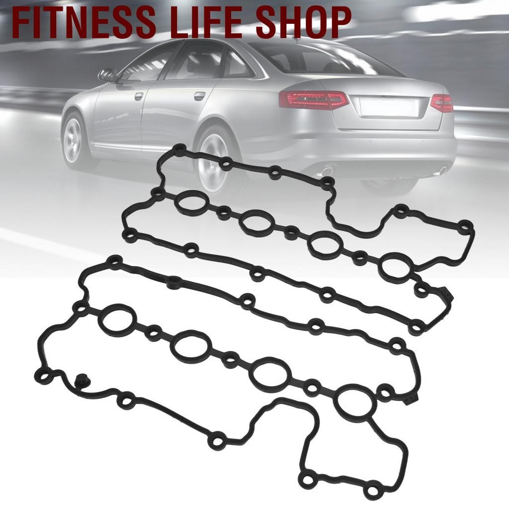 Fitness Life Shop-th วาล์วปกปะเก็นสวมใส่ความทนทานยาว 079103484C ยางสีดำปิดผนึกที่ดีสำหรับ A6 A8 Q7 R