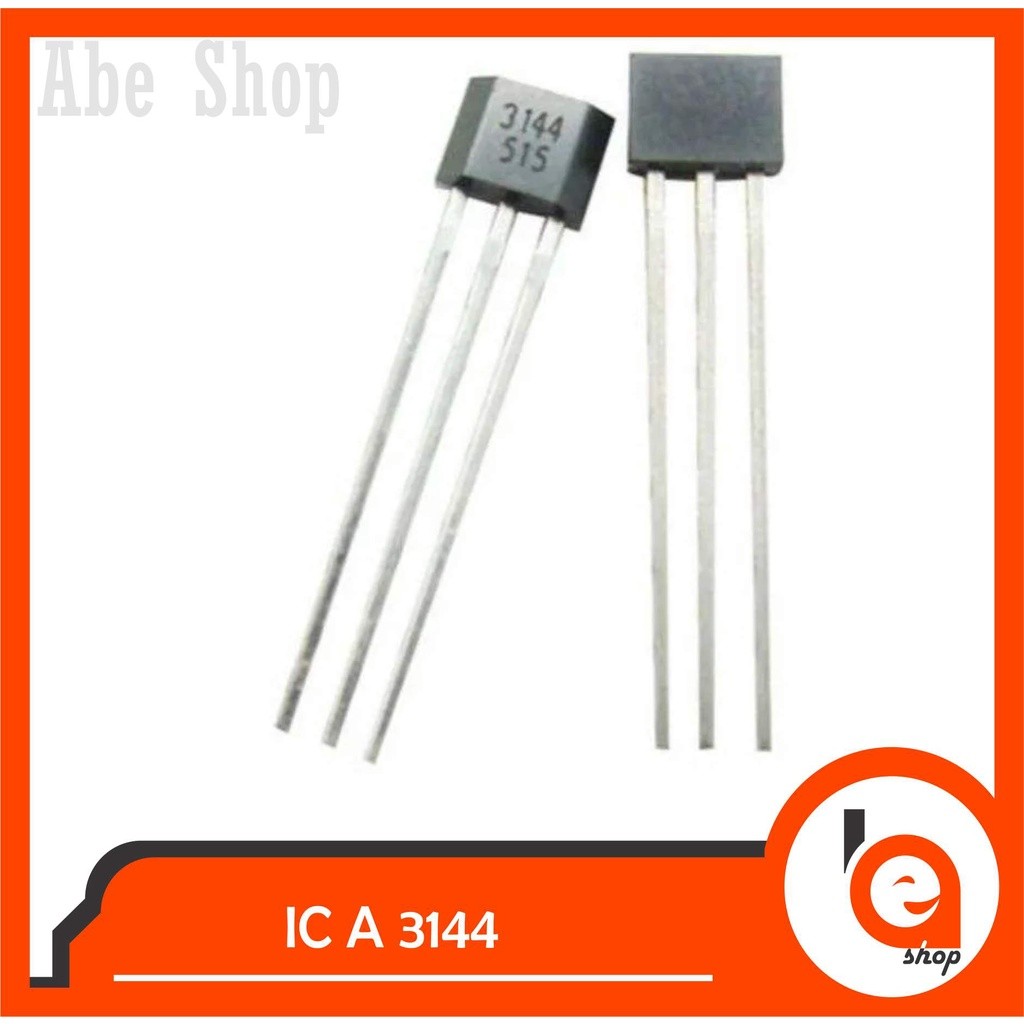Abe A3144 A3144E OH3144E เซ็นเซอร์แม่เหล็กเซ็นเซอร์ A 3144 Hall Effect
