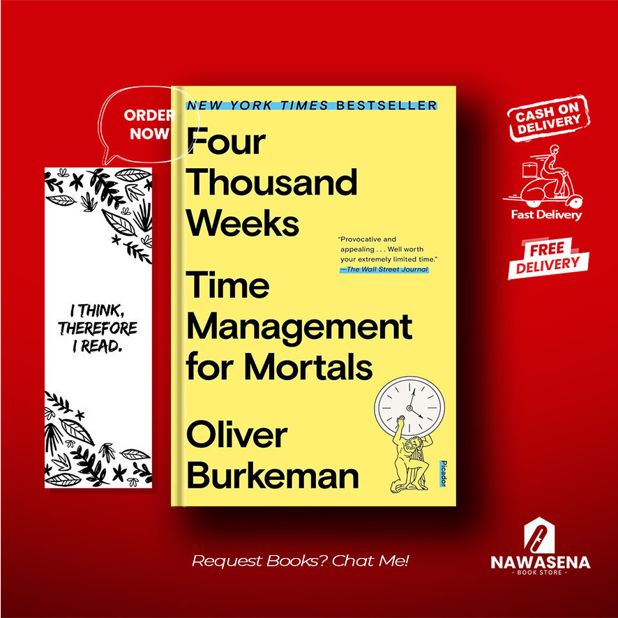 Four Thousand Weeks โดย Oliver Burkeman (ภาษาอังกฤษ)