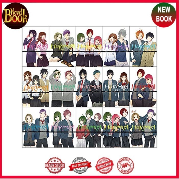 มังงะ Horimiya เล่ม 1-16 (ภาษาอังกฤษ) By HERO - TokoNovelBook