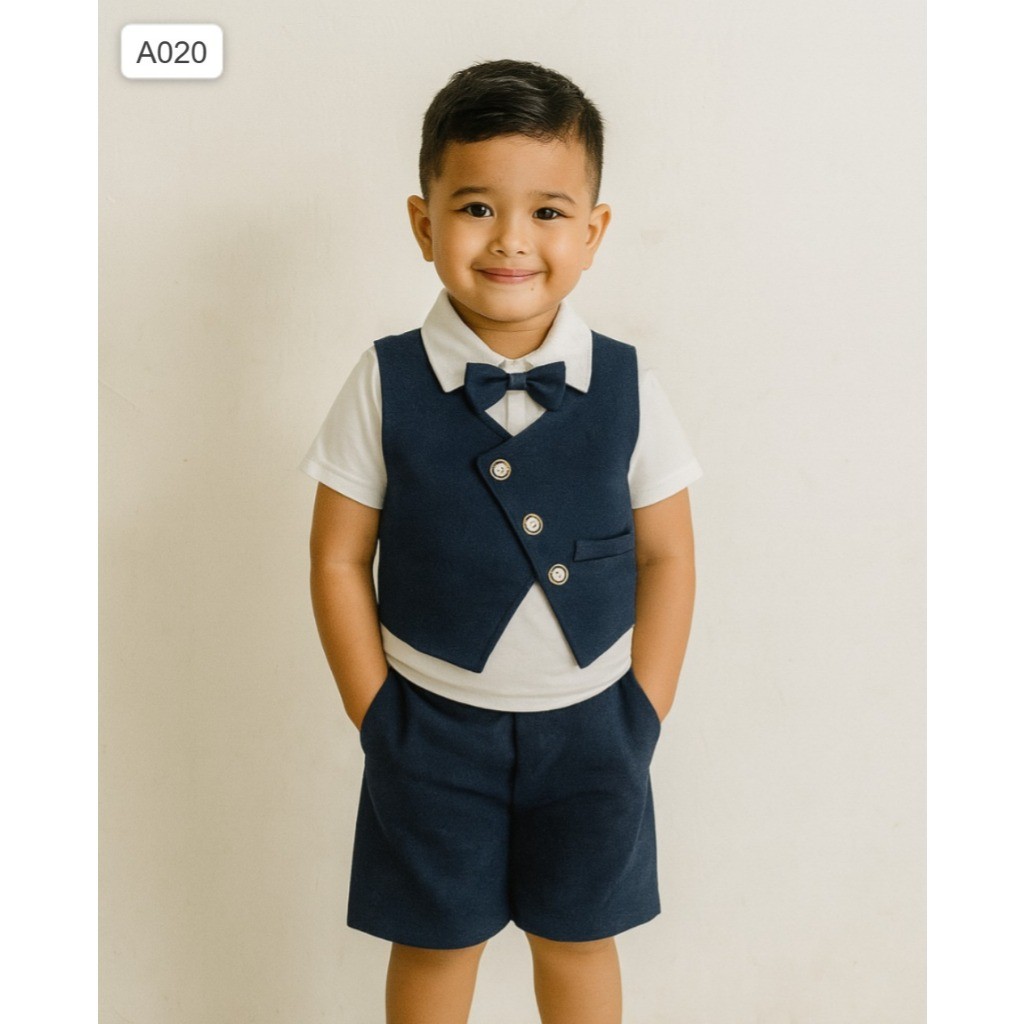 ELIO ชุดเสื้อกั๊กเด็กชาย A020