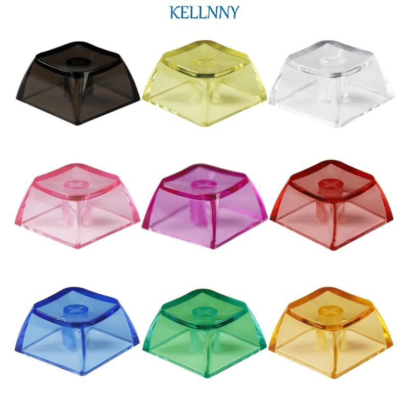 Kelln 10 Backlit XDA2 Profile Keycaps Multicolor Blank Keycap สําหรับ Mechanical Kayboard