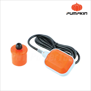 Pumpkin สวิทช์ลูกลอยไฟฟ้า รุ่น PTT-FLC8A (35220) สายไฟยาว 3 เมตร สำหรับควบคุมระดับน้ำ สามารถติดตั้งกับแท้งค์น้ำ