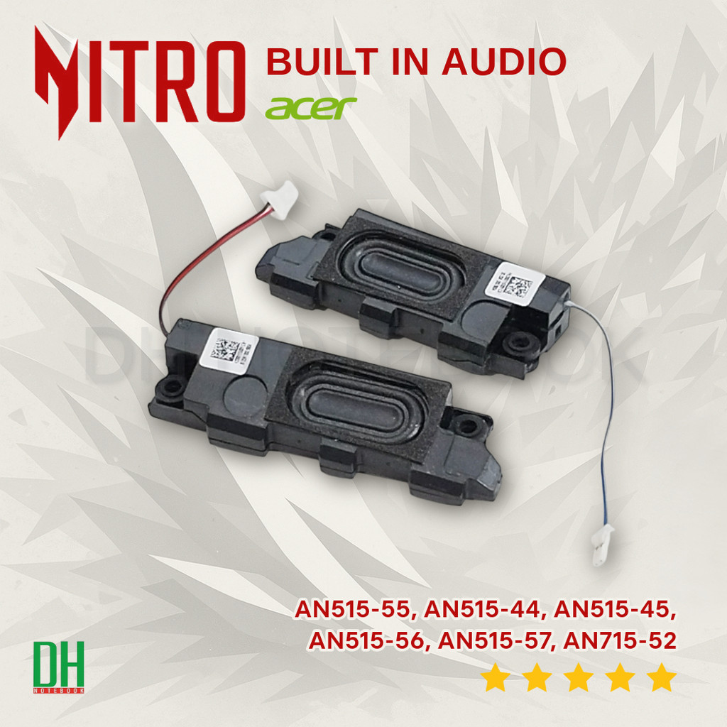 Acer Nitro 5 AN515-55 อะไหล่ลำโพง OEM Built‑in — รองรับ Acer Nitro 5 รุ่น AN515‑55A, N515-57