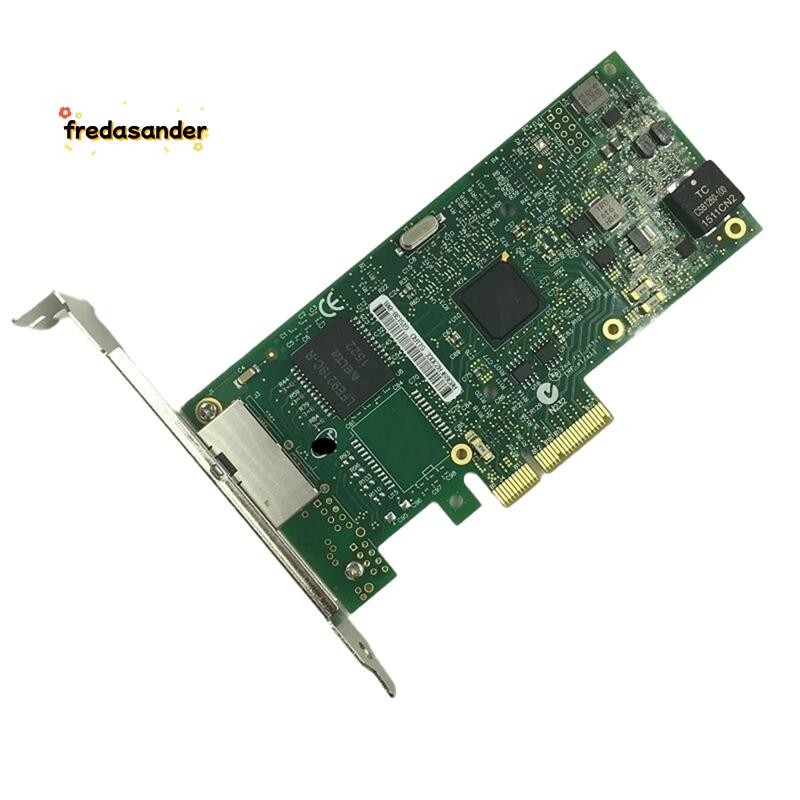 I350AM2 ชิป PCI-Ex4 พอร์ตไฟฟ้า Gigabit การ์ดเครือข่ายเซิร์ฟเวอร์พอร์ตคู่ I350-T2V2 พอร์ต Gigabit Eth
