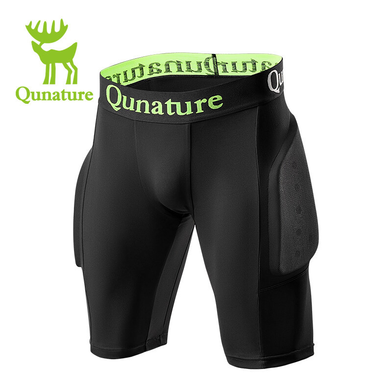 Qunature สกี Hip Protector ยืดหยุ่นและป้องกันการกระแทก เครื่องมือสำหรับเล่นสกีในหิมะ