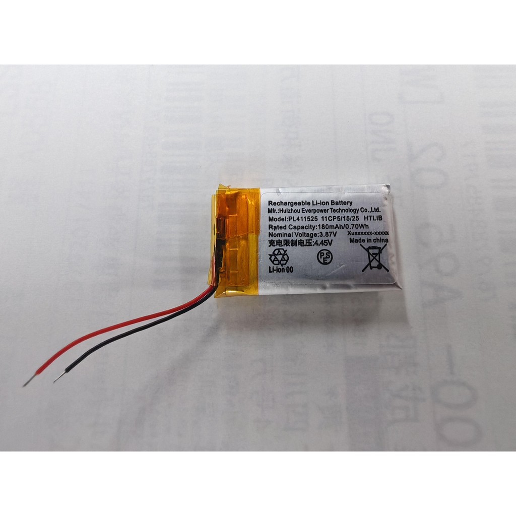 เหมาะสําหรับแบตเตอรี่สร้อยข้อมือกีฬา Xiaomi 7/7Pro M2129B1/M2130B1/M2140B1 PL411525