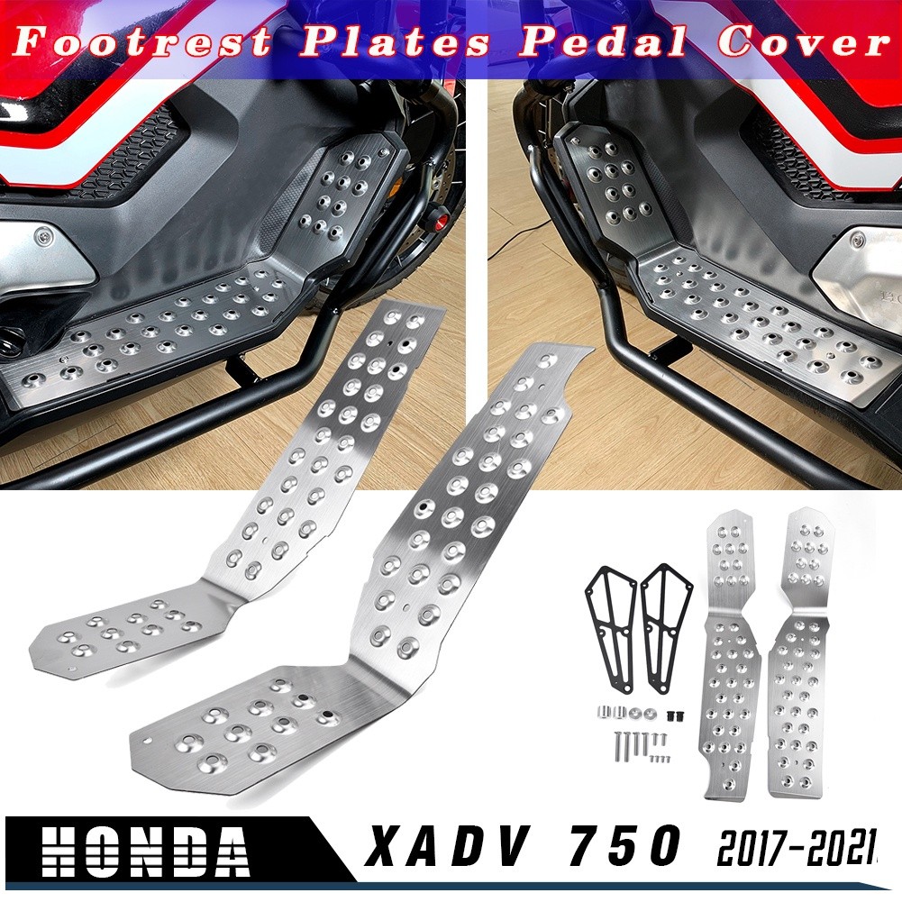 XTMOTO สําหรับ HONDA XADV 750 แผ่นเท้าเหยียบเท้า FootBoard ฝาครอบ Pad XADV750 X-ADV 750 2017-2025 อุ