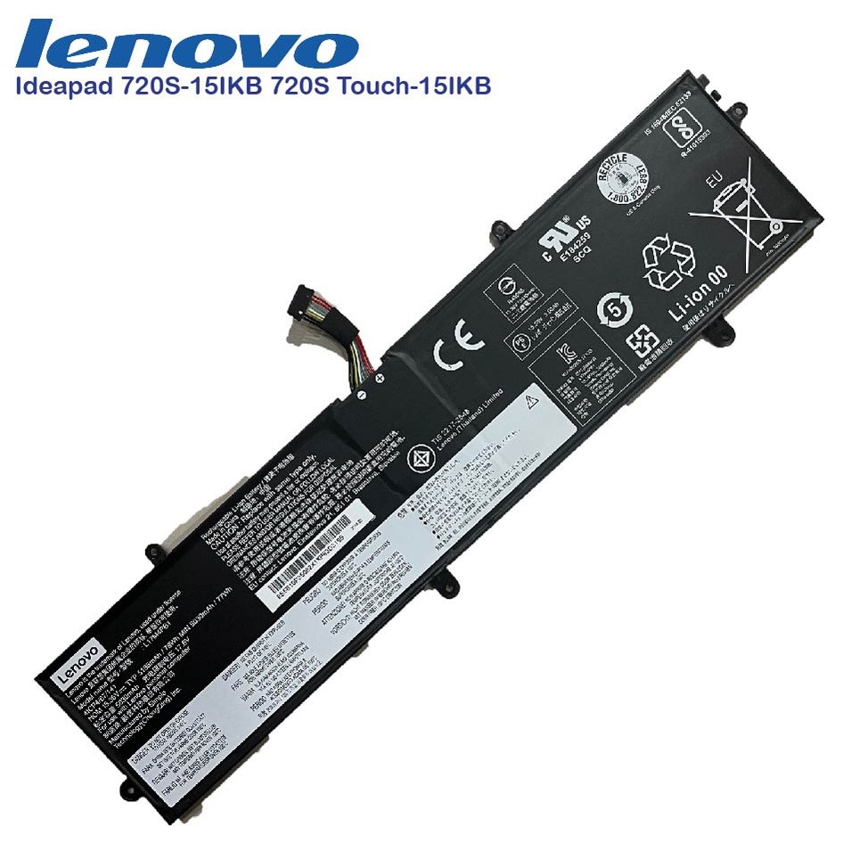 (ส่งฟรี ประกัน 1 ปี) Lenovo แบตเตอรี่ Battery Notebook Lenovo ideapad 720S-15IKB 720S Touch-15IKB Se
