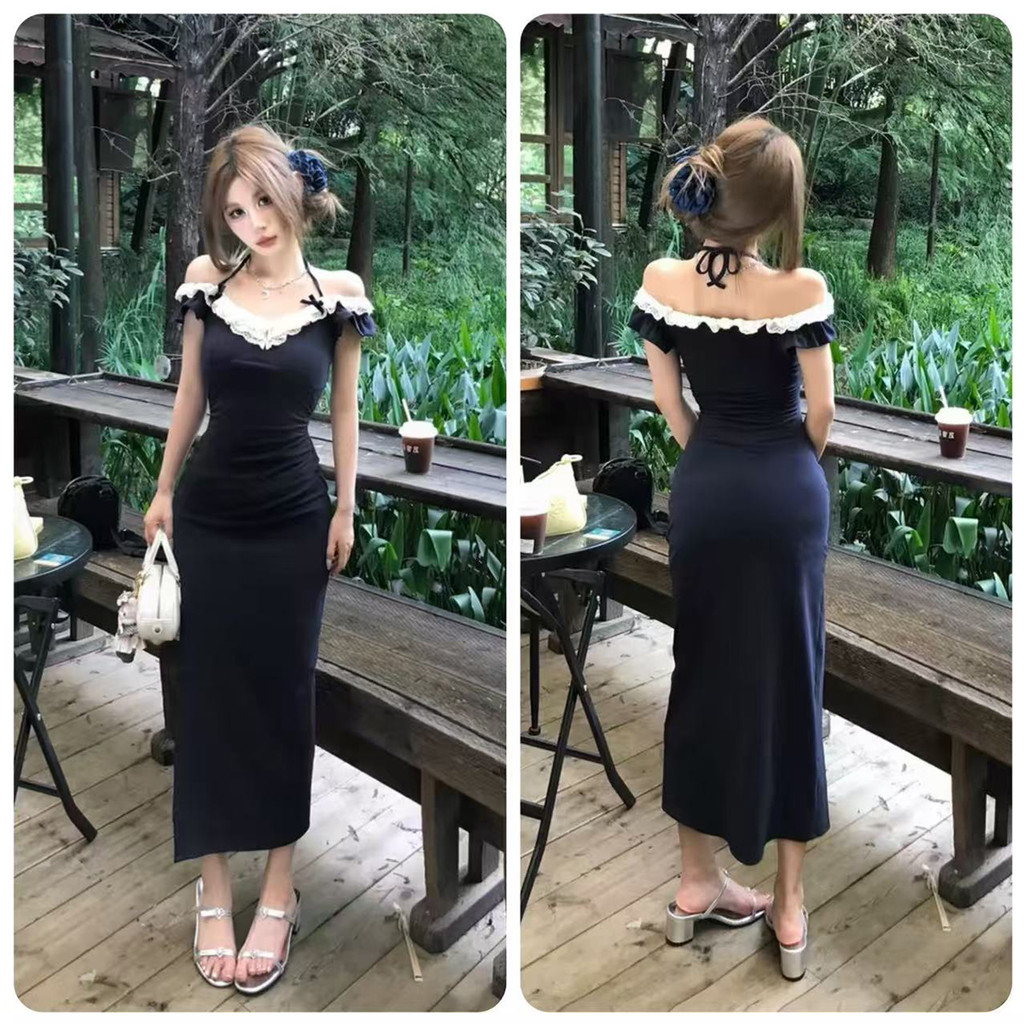 เดรสแฟชั่น สายผูก สวมใส่ได้ลุคลุคสดใส