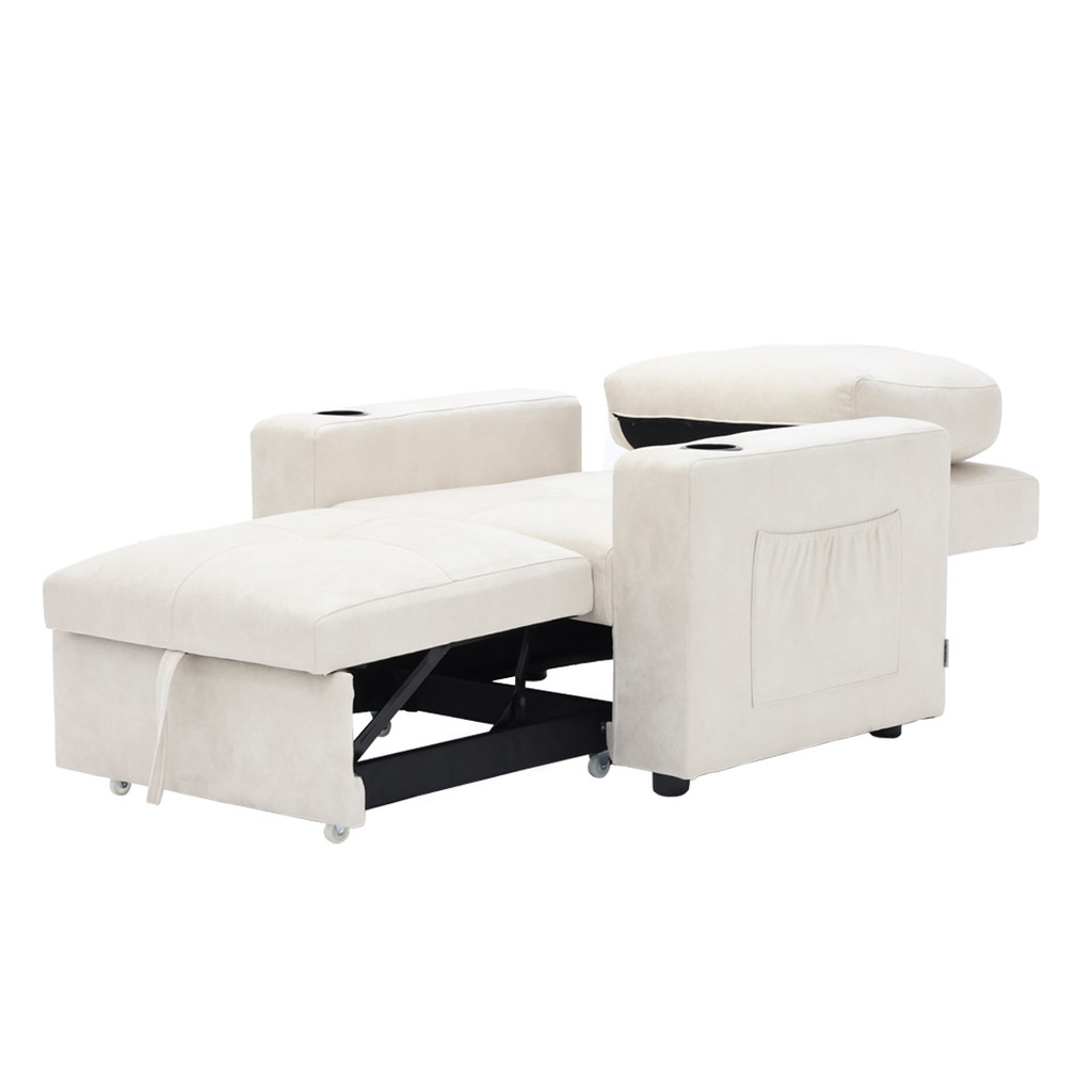 SB Design Square โซฟาเบด 1 ที่นั่ง รุ่น Reindeer - PET  สีครีม (104x100x94 ซม.)  แบรนด์ SOFA SOLUTIONS รูปที่ 6