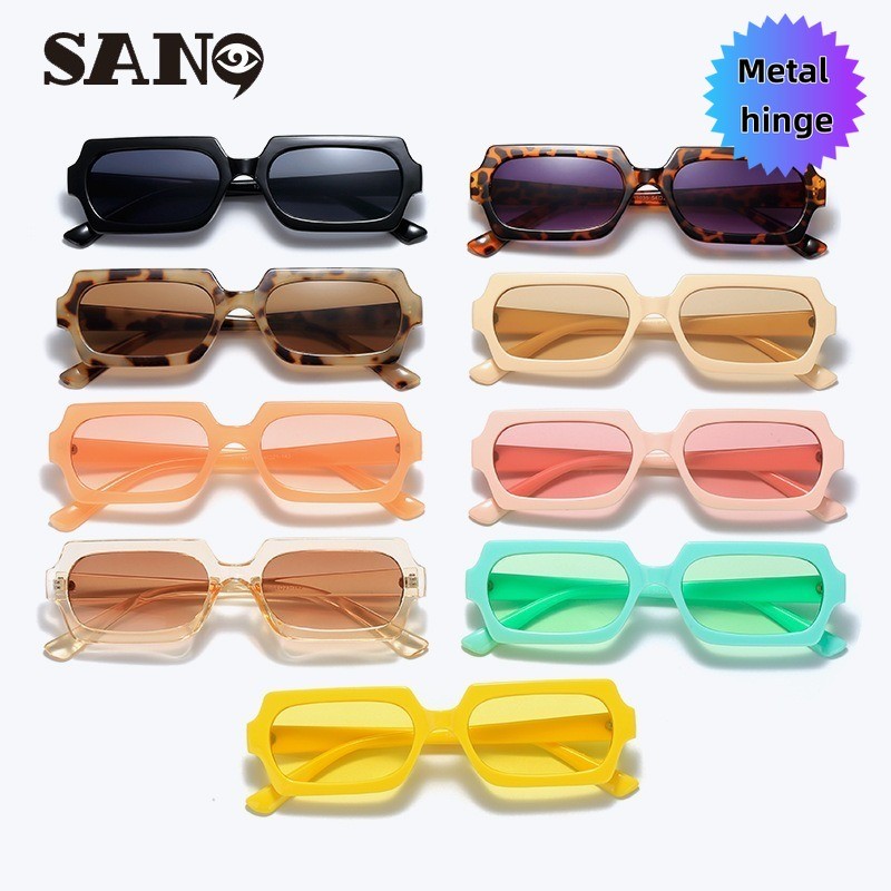 แว่นกันแดดกรอบเล็กทรงหลายเหลี่ยม Ffashion