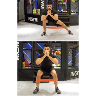 [Exercise From Home]ชุด Resistance Loop Band-ยางยืดบริหารร่างกาย 1 ชุดมี 5 เส้น