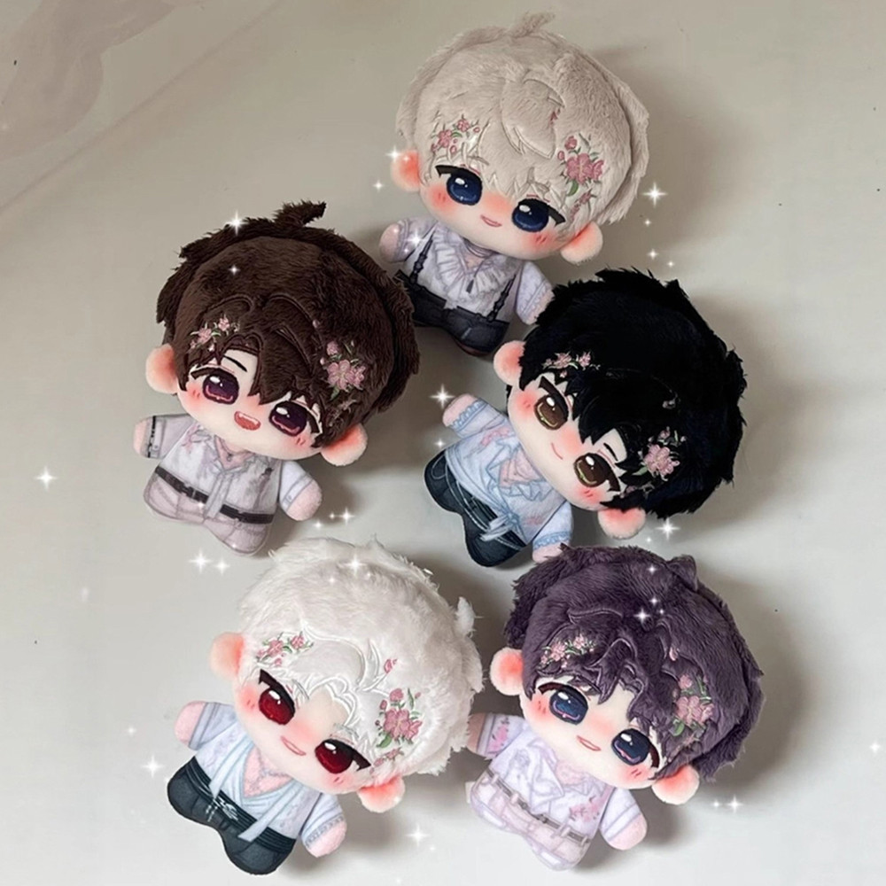 10 ซม.Love และ Deepspace ดอกไม้ Series Rafayel Xavier Zayne Sylus Caleb ตุ๊กตาตุ๊กตาของเล่นตุ๊กตากระ