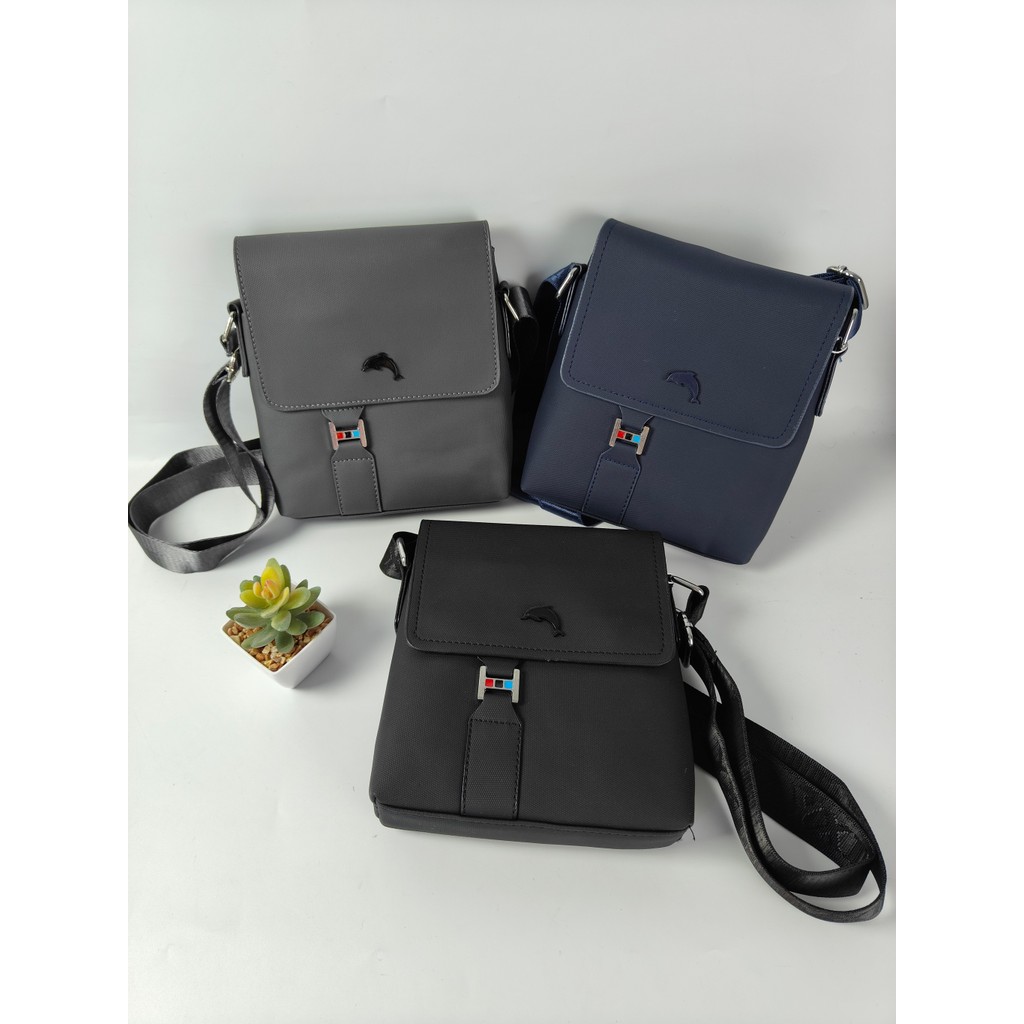 กระเป๋าสะพายข้างแฟชั่น ขนาดใหญ่หลายช่องเก็บของ สายปรับได้ พร้อมส่ง