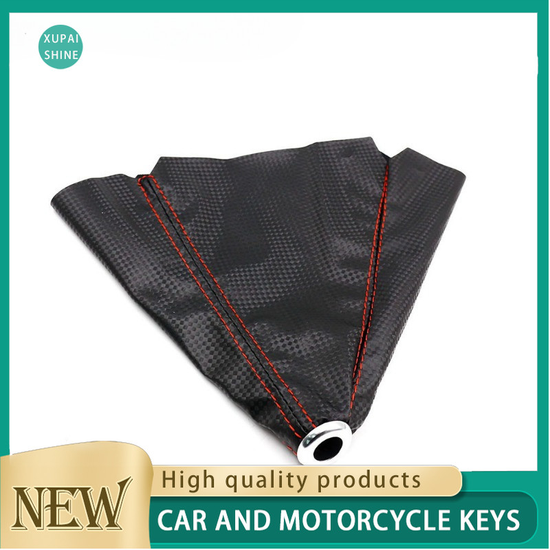 xpsCNSPEED Carbon Style SHIFT BOOT Universal Manual Automatic Car Auto Gear Shift Knob Cover YC10025