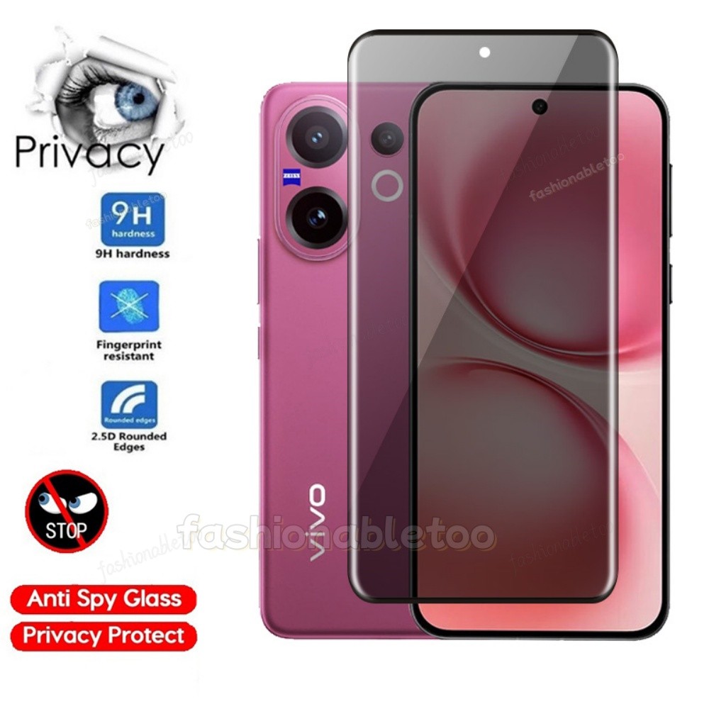 สําหรับ Vivo V60 5G Anti-spy กระจกนิรภัยป้องกันฟิล์มสําหรับ Vivo V60 V 60 VivoV60 2025 หน้าจอความเป็