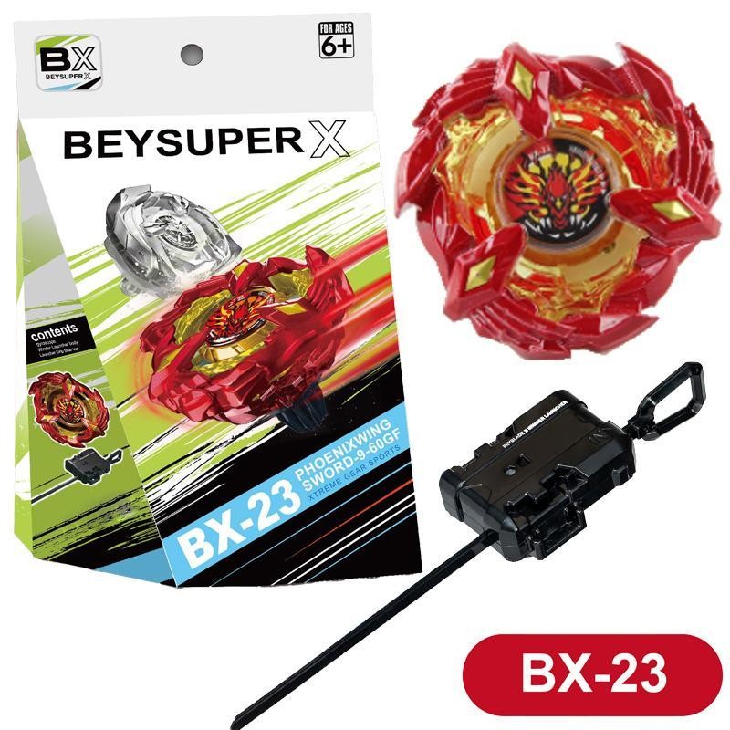 ใหม่ Beyblade X Series ของเล่นเด็ก BX00-23 Phoenix Battle Beyblade พร้อมกล่อง Launcher BX-01 bx-20 B