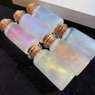Flgo Artistics Craft Pigment Powder หลากสี Auroras สูตรพกพาสําหรับการสร้างเรซินเครื่องประดับ