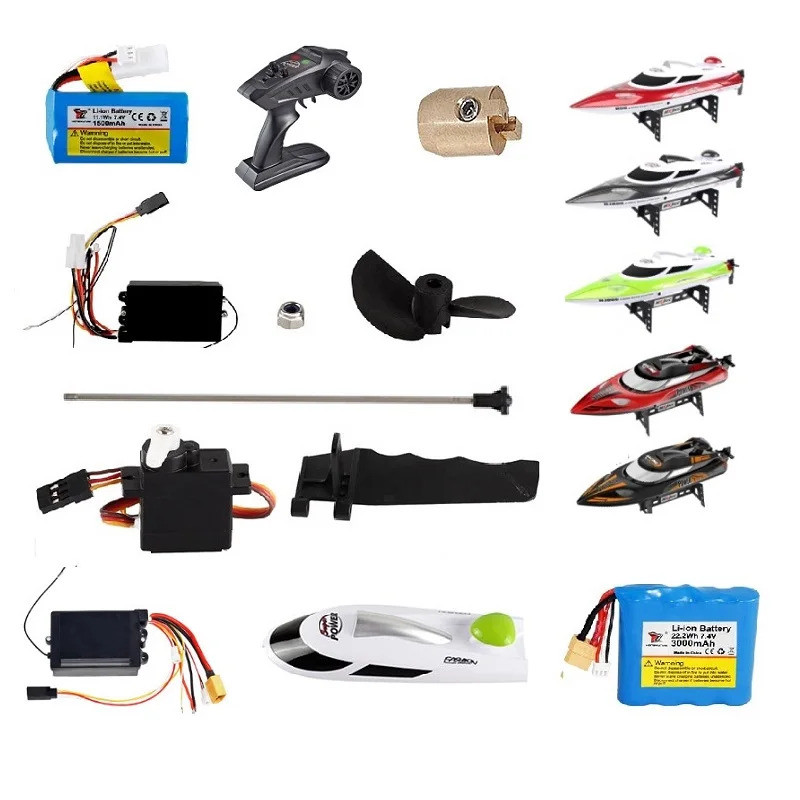 7.4/servos/ ตัวรับสัญญาณ/มอเตอร์สําหรับ HJ806/HJ806B/HJ809/HJ810/HJ810B ความเร็วสูงรีโมทคอนโทรล R/C 