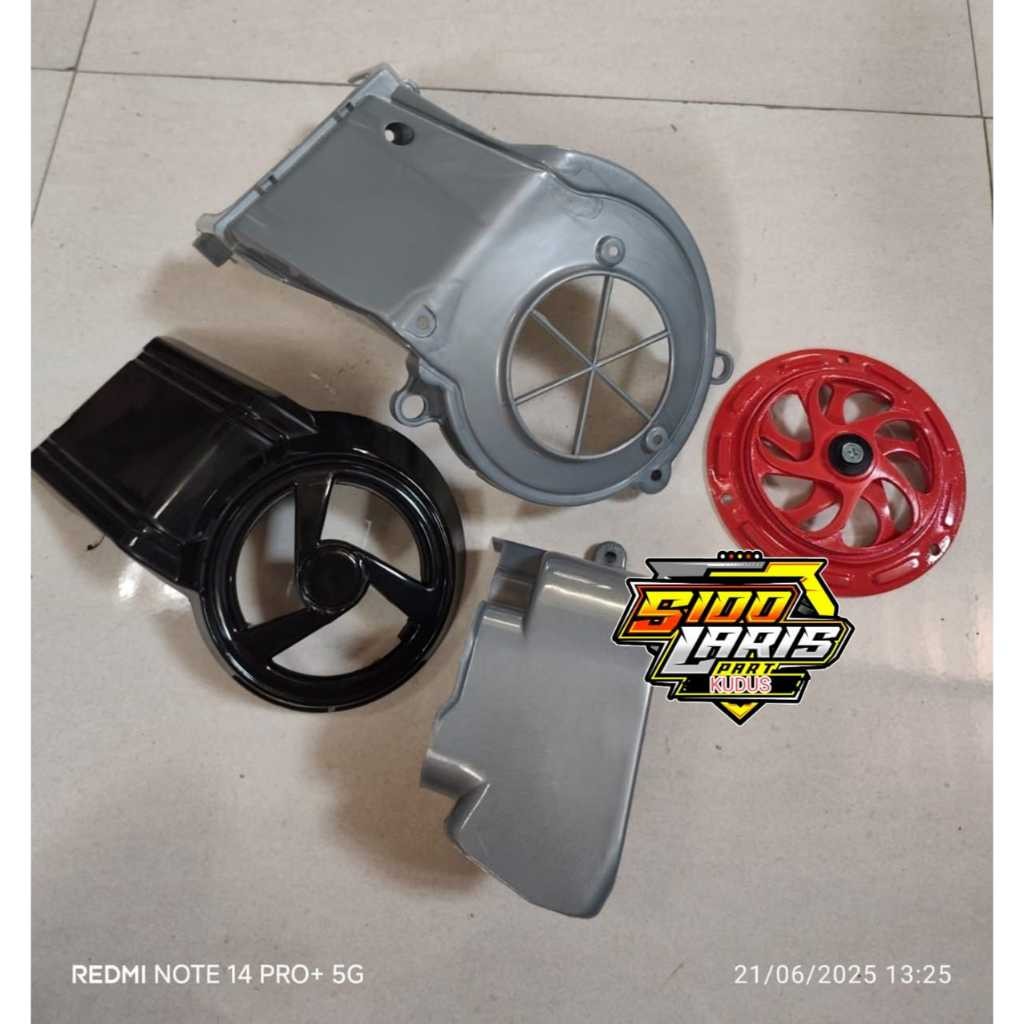 LOKAL Mahnit Cover ฝาครอบพัดลมซ้าย FIZR F1ZR คุณภาพดีที่สุดในท้องถิ่น ดีที่สุด SELLERX 72