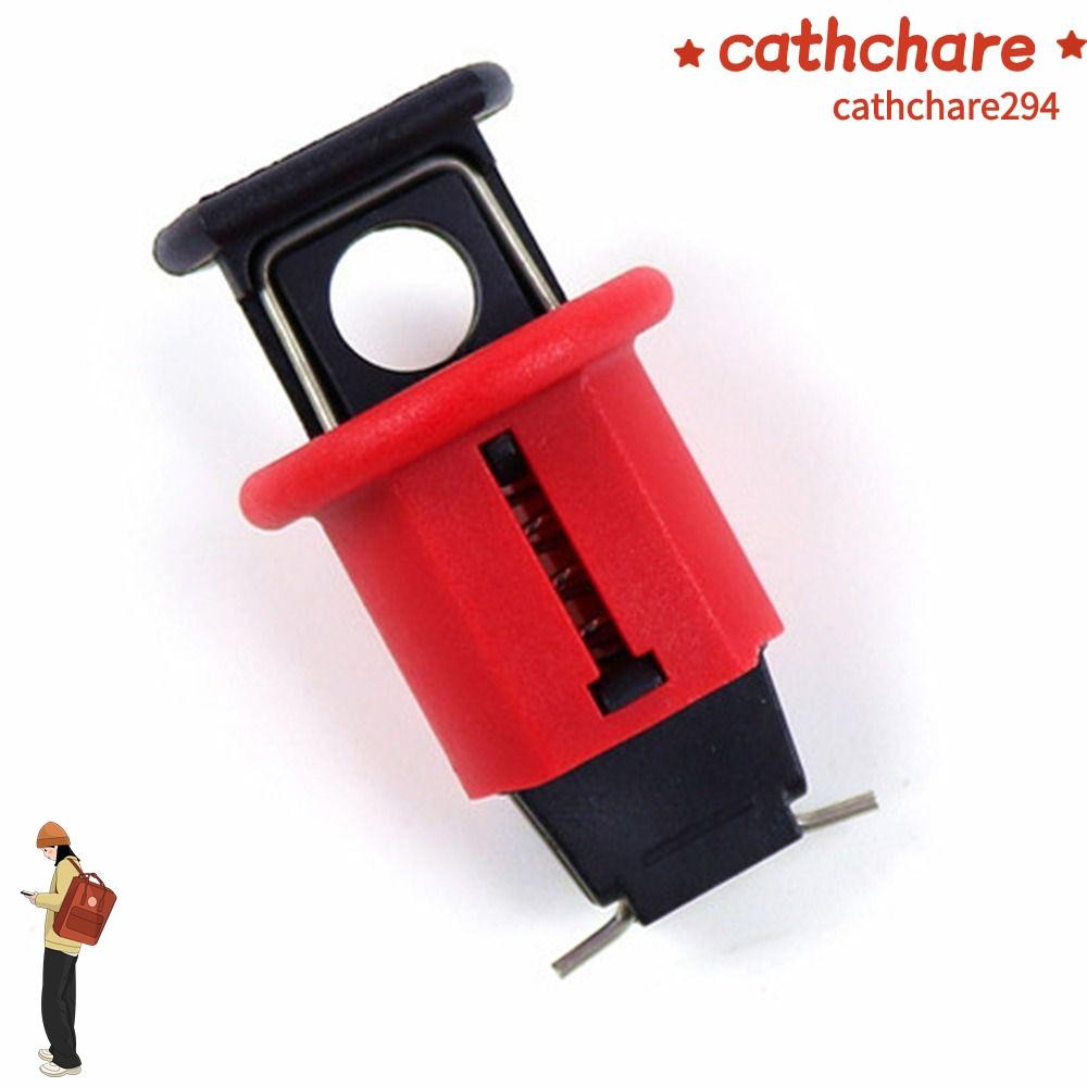 CATHCHARE294 ล็อคเบรกเกอร์ขนาดเล็ก, อุปกรณ์ล็อคเซอร์กิตเบรกเกอร์เกรดอุตสาหกรรมมาตรฐาน Pin Out, อุปกรณ์ล็อคเอาท์นิรภัย OSHA พลาสติก