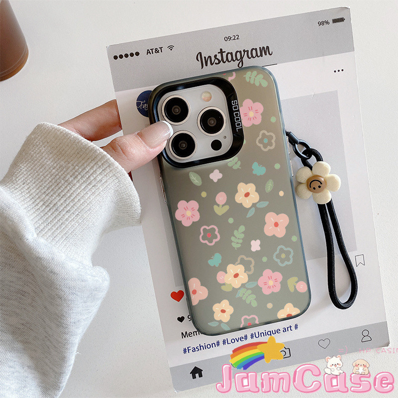 เคส OPPO เคสโทรศัพท์ดอกไม้สวยงามเข้ากันได้กับ OPPOA16K/A38/A53/A57/A58/A76/A95/REALME5/C25/C33/C35/C