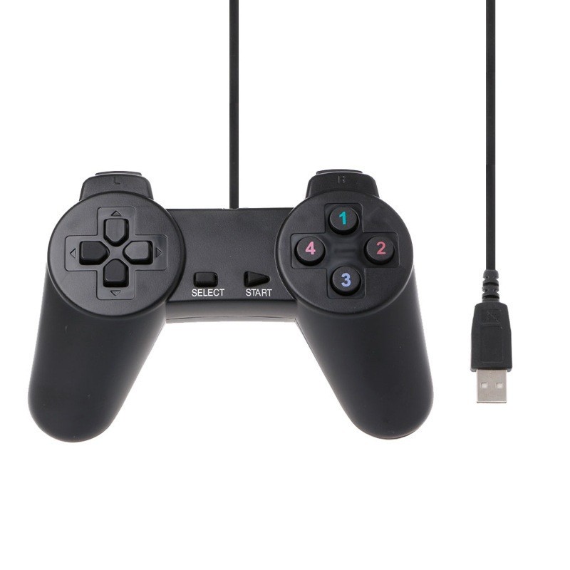 ขายส่ง Gamepad usb แบบมีสาย Singles Gamepad PC End เกมคอมพิวเตอร์ Singles Handle
