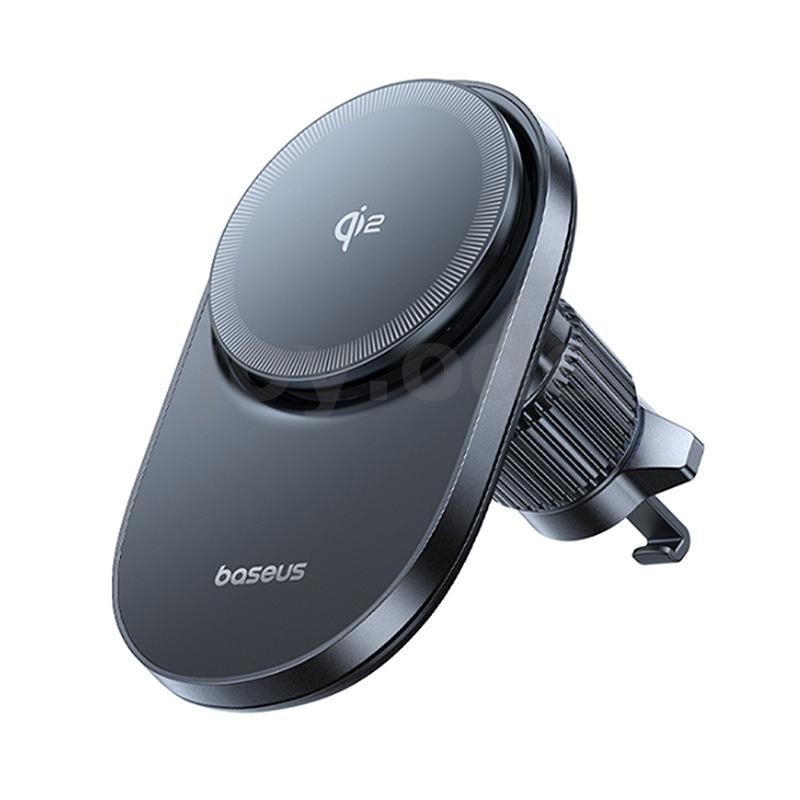 Baseus PrimeTrip VC1 Pro Qi2 15W Magnetic Wireless Car Charger Mountในตัวพัดลมระบายความร้อนFastชาร์จ
