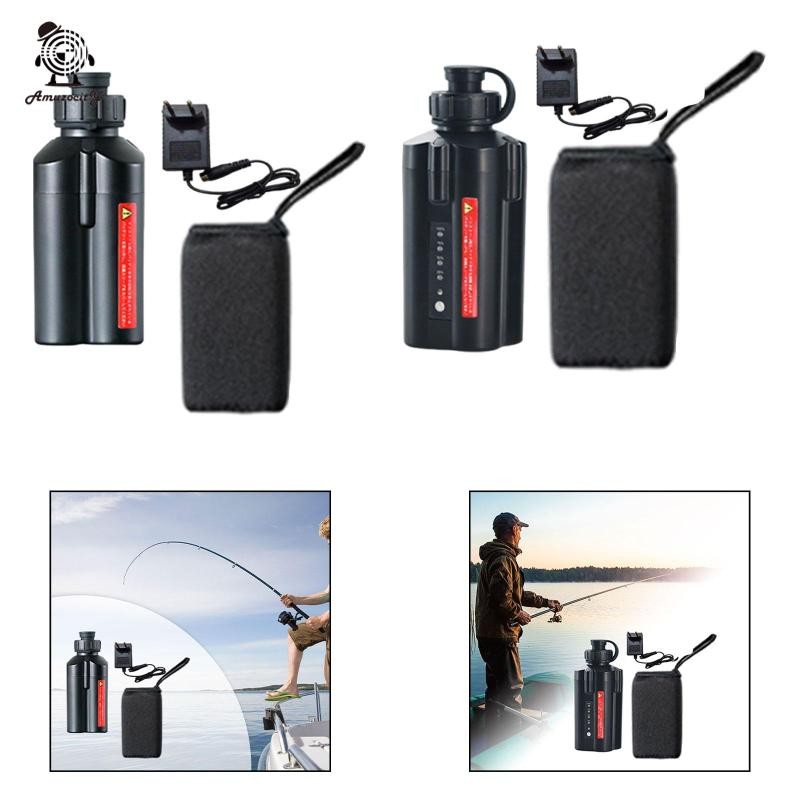 [Amuzocity] แบตเตอรี่ล้อตกปลาไฟฟ้า 14.8V 3500mAh สะดวกพกพา สำหรับ model 2000EJ, Ezh3000, 500MJ, 6000