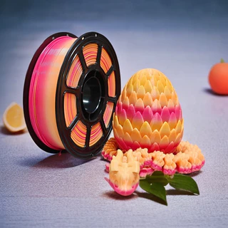 PETG Filament เส้นพลาสติกสำหรับเครื่องพิมพ์ 3 มิติ สีพื้นฐาน ขนาด 1.75mm