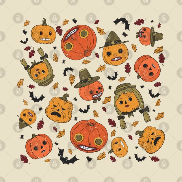 เสื้อยืด Vintage Over the Garden Wall Halloween Pattern thumbnail 9