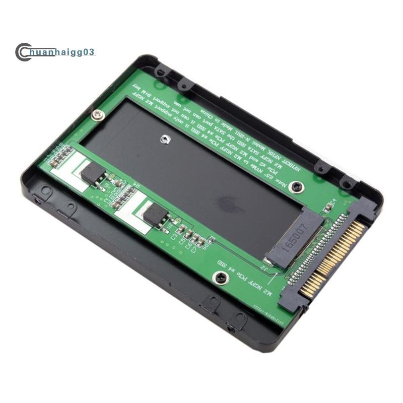 (chuanhaigg03)SFF-8639 NVME U.2 ถึง NGFF M.2 M-Key PCIe SSD Case Enclosure สําหรับเมนบอร์ดเปลี่ยน SS