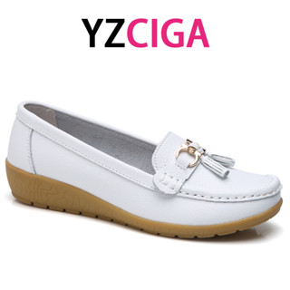 YZCIGA 2025 แฟชั่นรองเท้าพยาบาล ผู้หญิง'ส รองเท้าไม่มีส้น รอ…