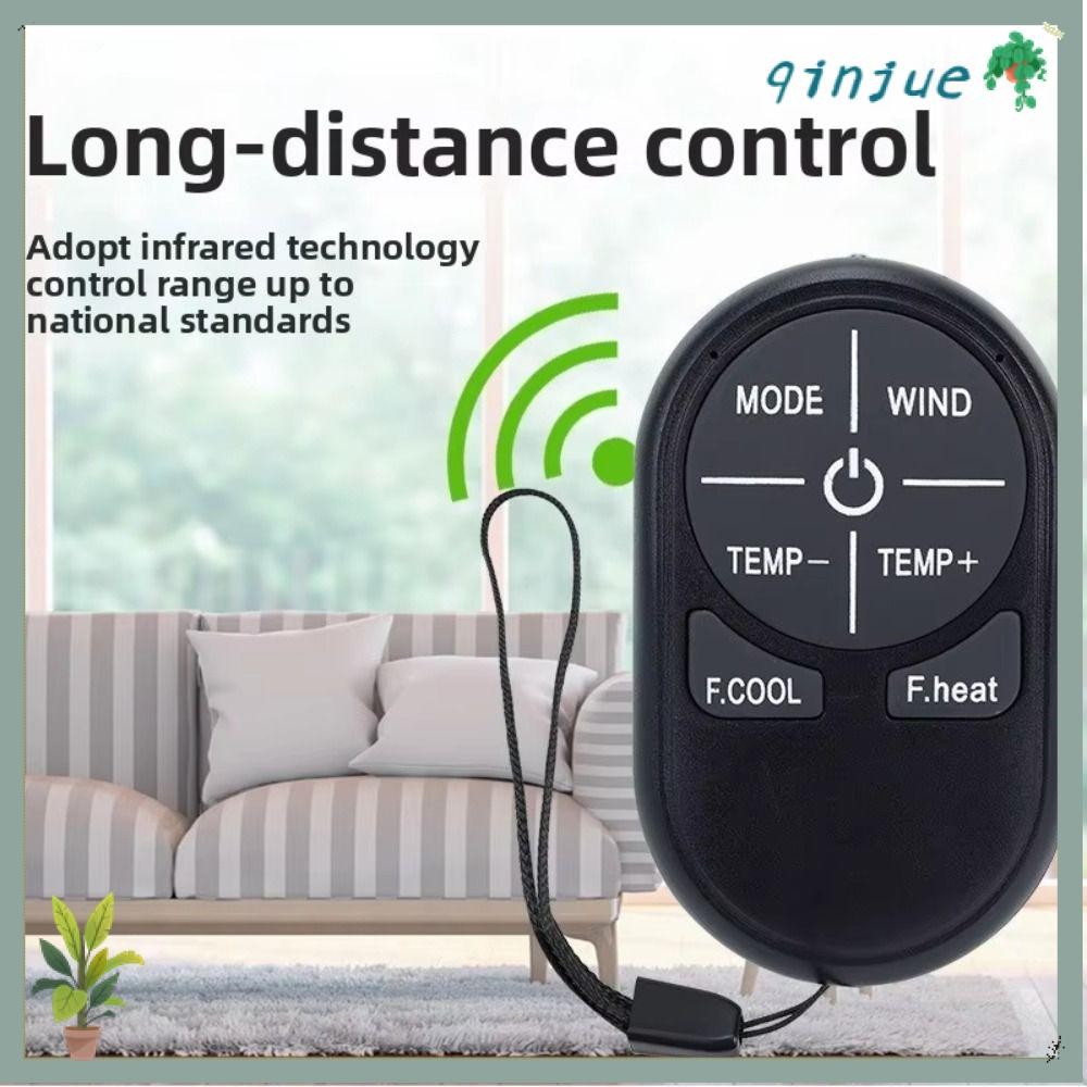 QINJUE Universal A/C Remote Control, Mini Portable Air Conditioner, Integrated Compatible Air Condit