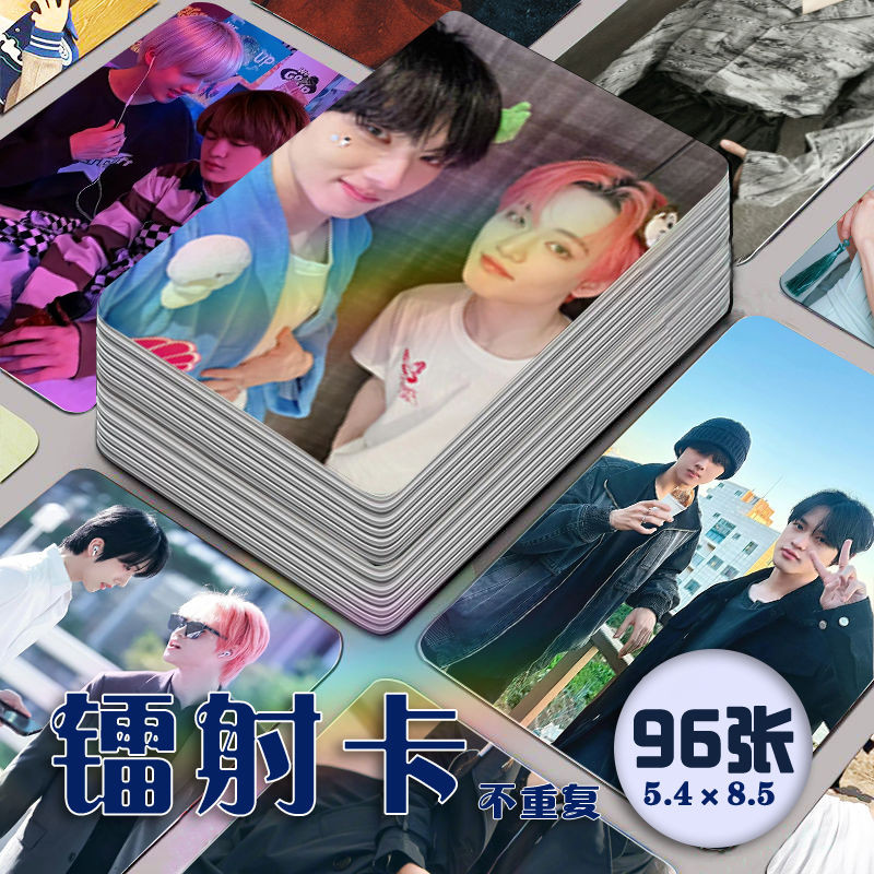 [สนับสนุนโฮมเมด] Stars sungchan Laser Photocards 96 แผ่น Park Ji Sung Zhong Chenle สินค้าพิมพ์เองสไต